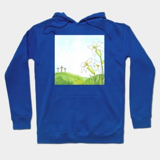 Lilies on Calvary Hoodie